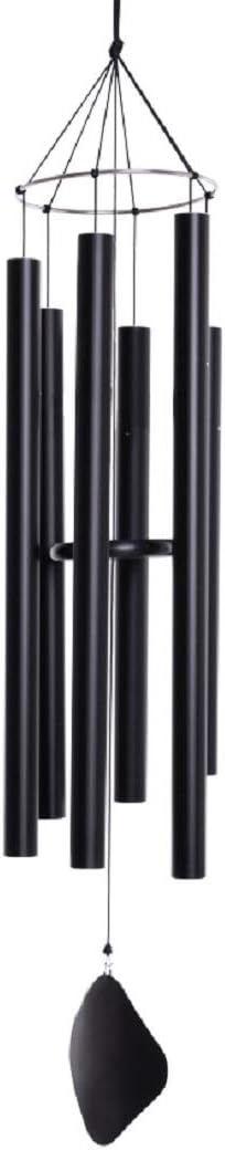 Music of the Spheres – Mongolian Alto, Medium Handcrafted Wind Chime, Precision Tuned, Weather-resistant Unique Outdoor Wind Chimes, 50