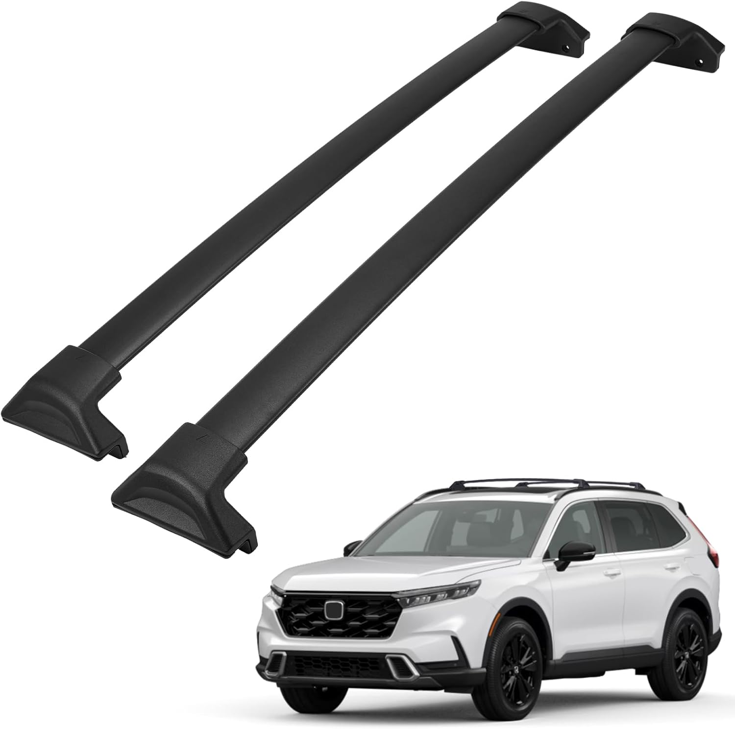 JOYTUTUS Roof Rack Cross Bars Compatible with Honda CR-V and CRV Hybrid 2023 2024 2025 with Raised Rails, Heavy Duty Car Aluminum Crossbars for Roof Racks Suitcases Kayaks Canoes Bikes Skis