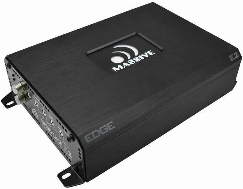 Massive Audio Nano Edge Monoblock Amplifier 1600 Watt 1 Ohm Stable E2