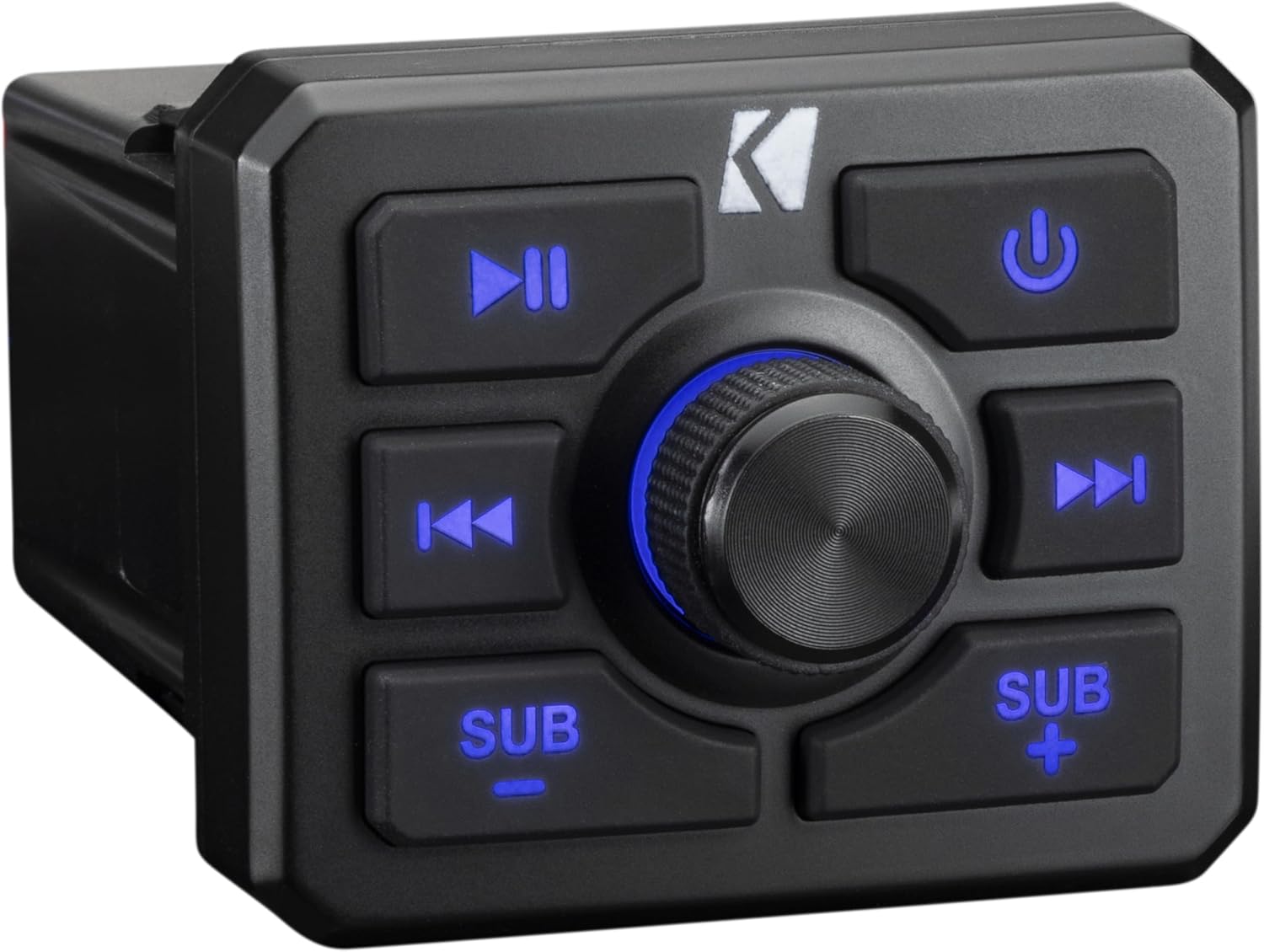 Kicker 51KBTR Powersport Bluetooth Receiver w/USB, Aux-in, with Left, Right, and Sub RCA Outputs