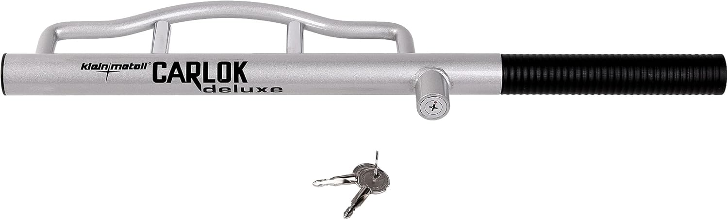 Anti-Theft Lock, Silver, Key Lock, 61L x 3.8H x 15.2W, 1.899kg