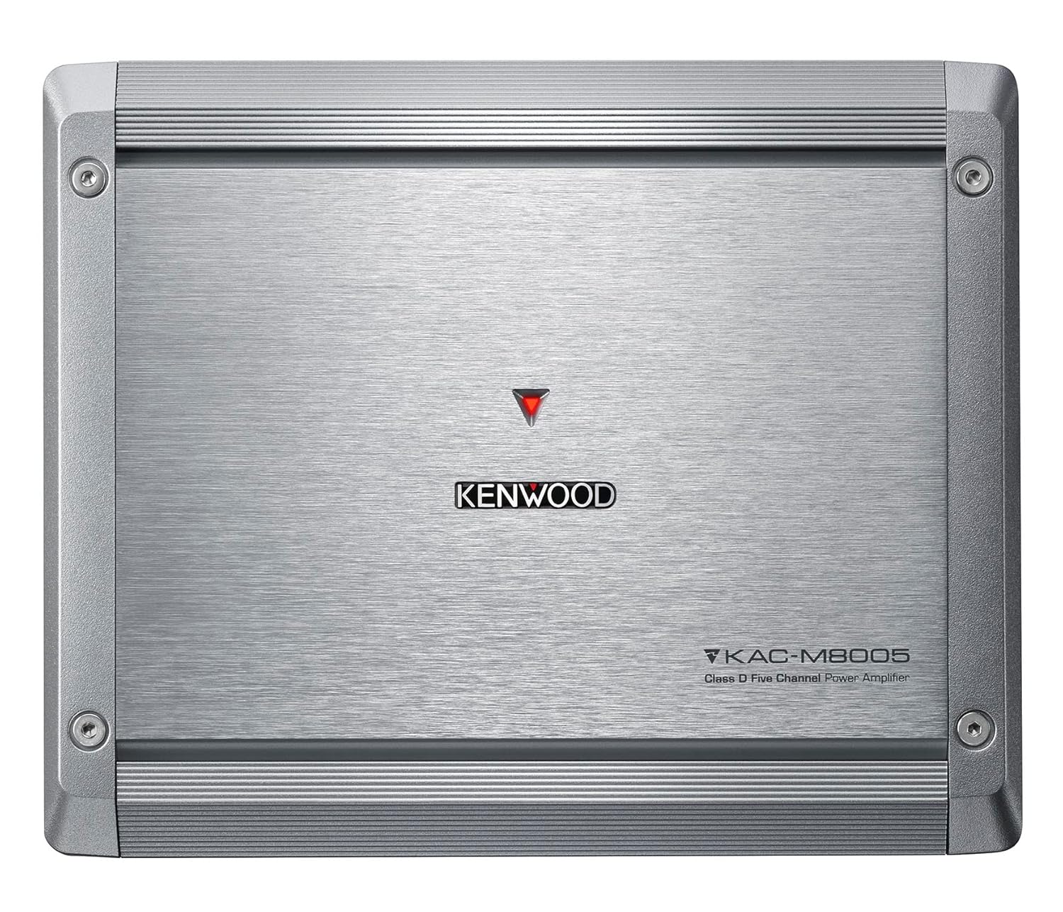 KENWOOD KAC-M8005 5-Channel Marine/Motorsports Car Amplifier - 1600 Watts, Waterproof, High-Pass Filters, Saltwater Resistant | Enhance Your Outdoor Audio Experience!