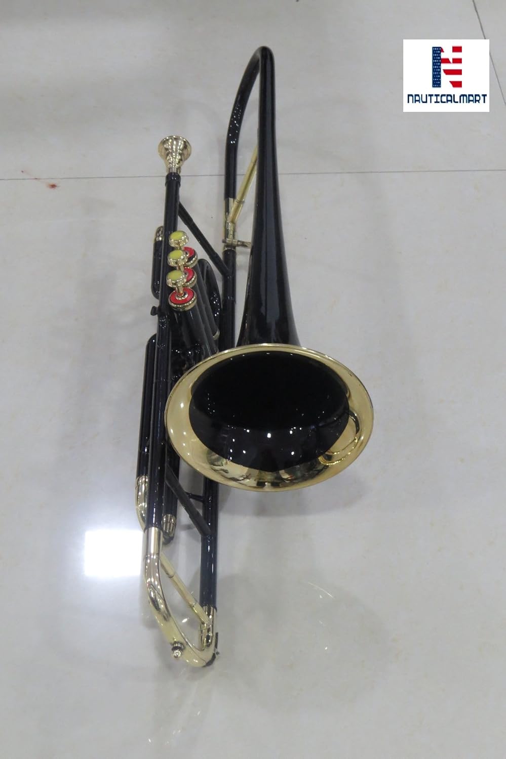 Nauticalmart Valve Trombone Bb Black