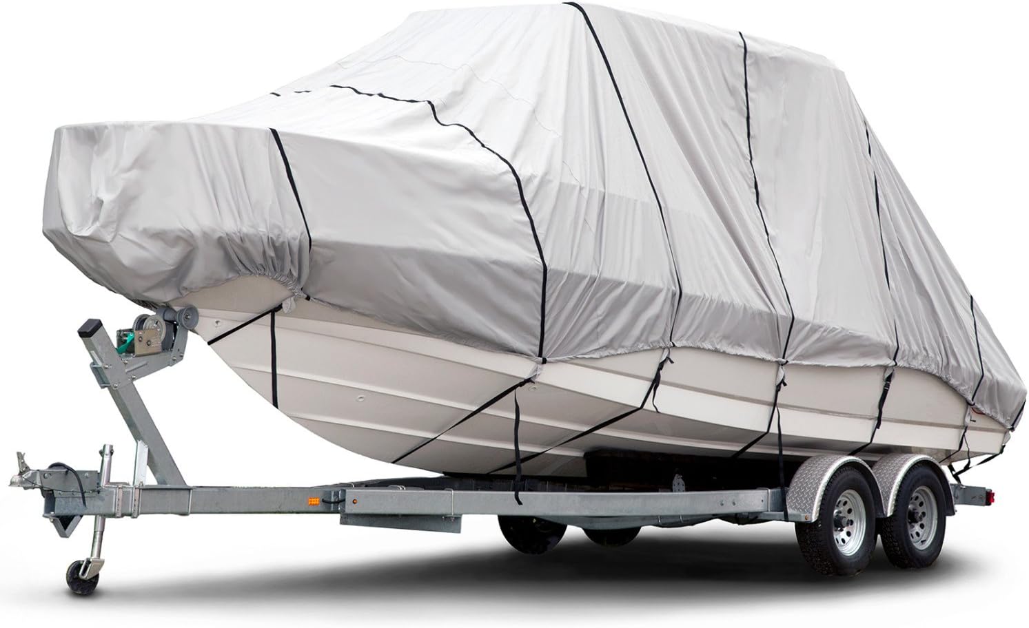 Budge Hard Top T-Top Boat Cover, Fits Boats 24–26 ft Long with Beam Widths up to 106