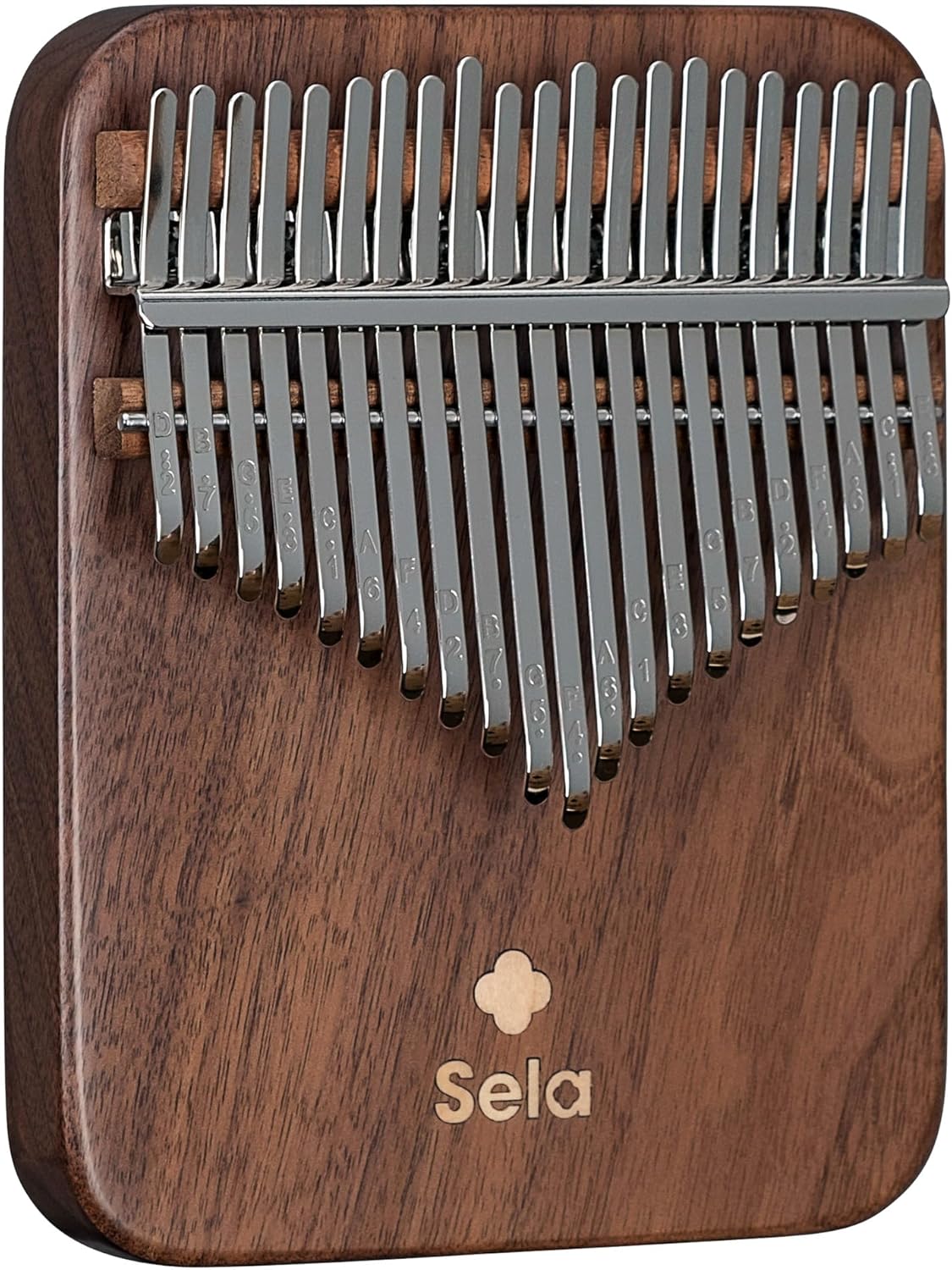 Sela Kalimba 21 Black Walnut Solid