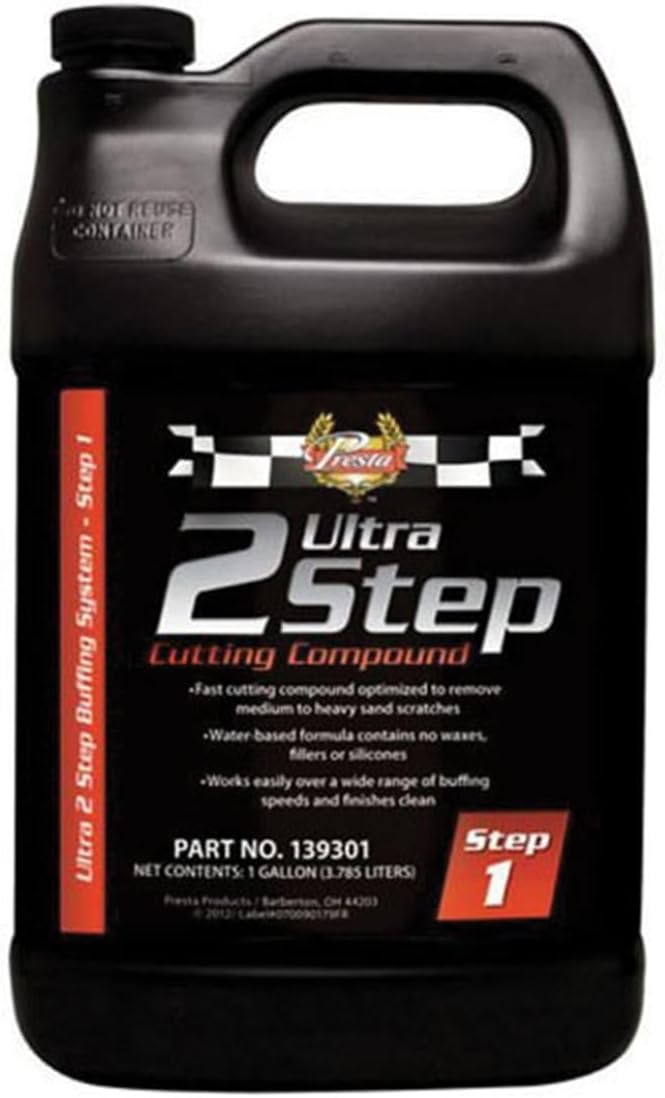 Presta PST-139301 Ultra 2 Step Cutting Compound, Gallon