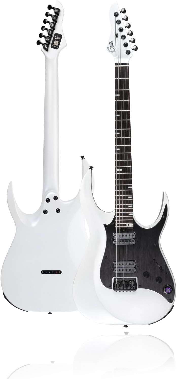 GTRS M800 Smart Electric Guitar Kit With Effects, Practice Guitar Intelligent System With HH Pickup, 80s Loop, 40 Drummer, 10H Bettaty Life, 6 Strings, Right Hand