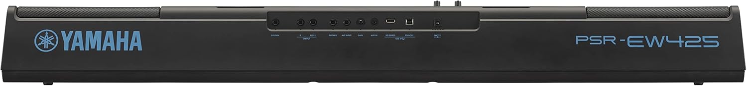 Yamaha, 76-Key Touch-Sensitive Advanced Portable Keyboard with Power Adapter (PSREW425)