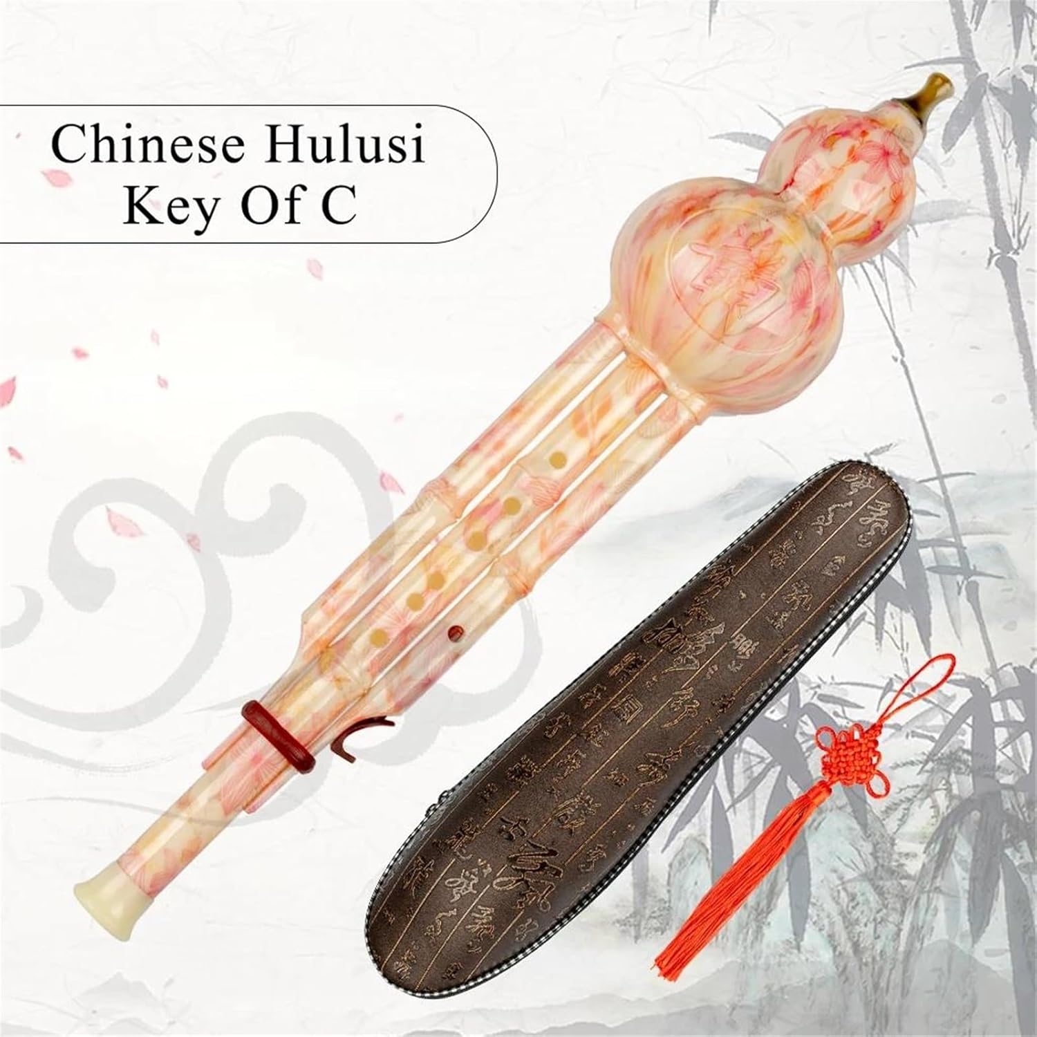 Hulusi Flute Chinese Instrument Octaves Hulusi Flute Woodwind Hulusi Flute With Case
