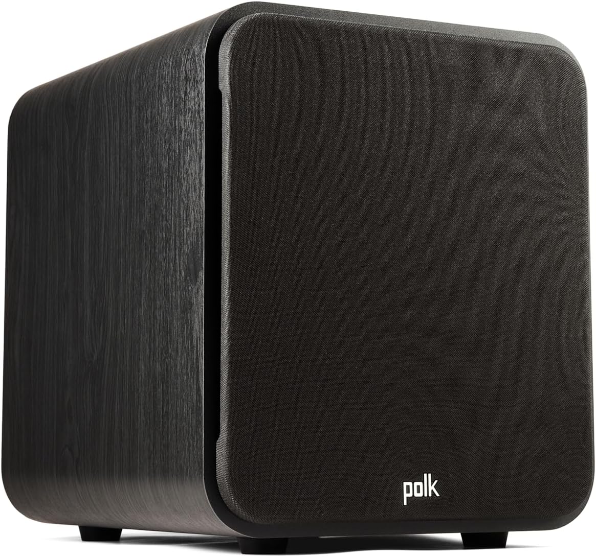 Polk Audio Signature Elite ES8 Powered Subwoofer (Black), 8