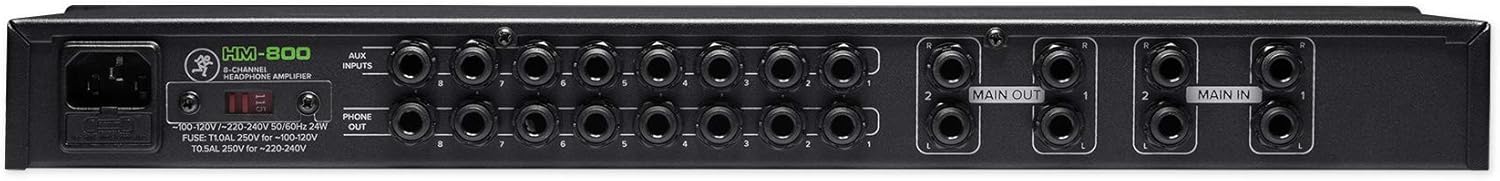 Mackie HM-800 8-Channel Headphone Amplifier