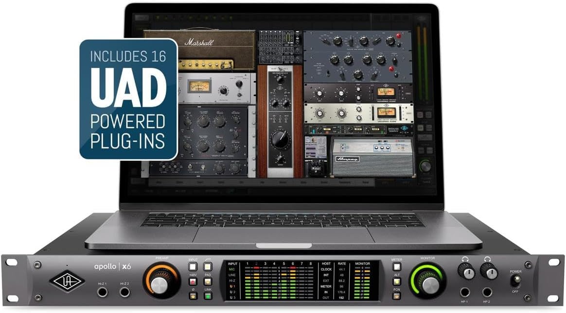 Universal Audio Apollo X6 Thunderbolt 3 Audio Interface