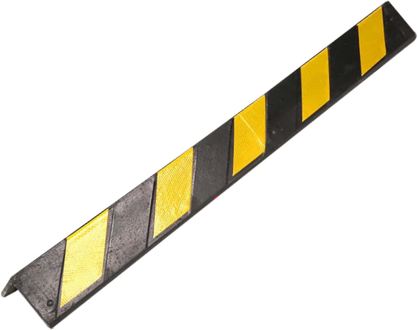 Garage Wall Protector,Park Reflective Car Door Bumper Guards for Garage Walls Corners Cars Parking, Thickened Rubber Wall Edge Protector(Black Yellow) (Size : 39.3x3.94x0.39in/100x10x1cm)
