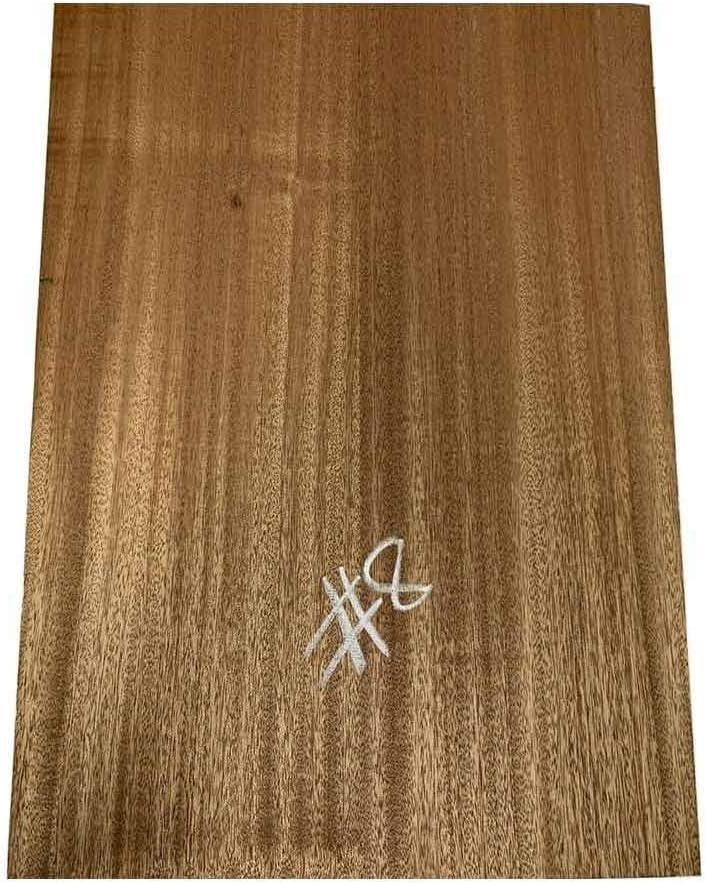 Exotic Electric Guitar Body Blank Wood Variety of Exotic Luthier Wood to Choose From (African Mahogany)