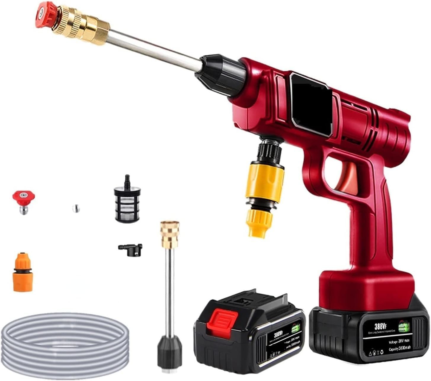 High Pressure Washer,Cordless Car Washer Spray Water Gun,Portable Car Cleaning Machine,Efficient Cleaning,for Home