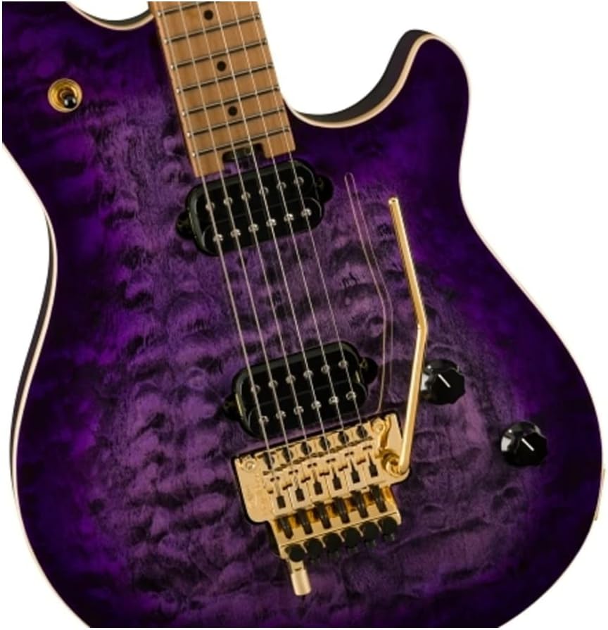 EVH Wolfgang Special QM Electric Guitar - Purple Burst