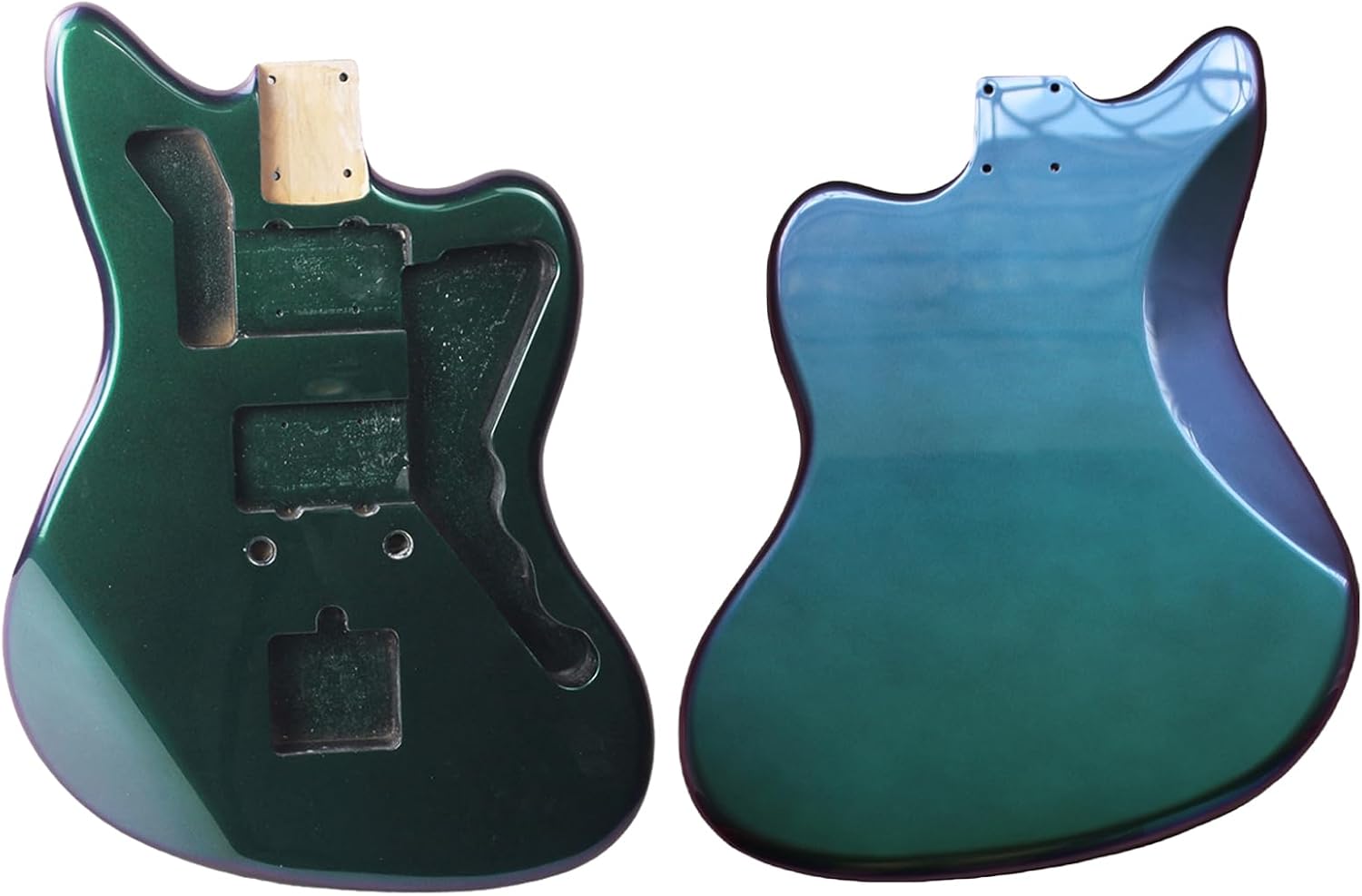 Chameleon Electric Guitar Body Alder Wood High-end Guitar DIY Body JM Style