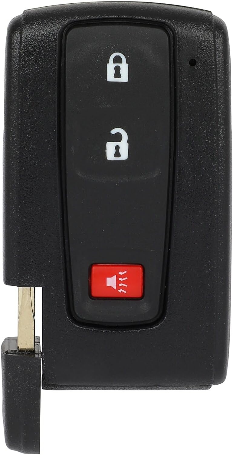ECCPP MOZB31EG Keyless Entry Remote Car Key Fob Replacement for 2004-2009 for Toyota Prius 1.5L 0 3 Buttons Pack of 2