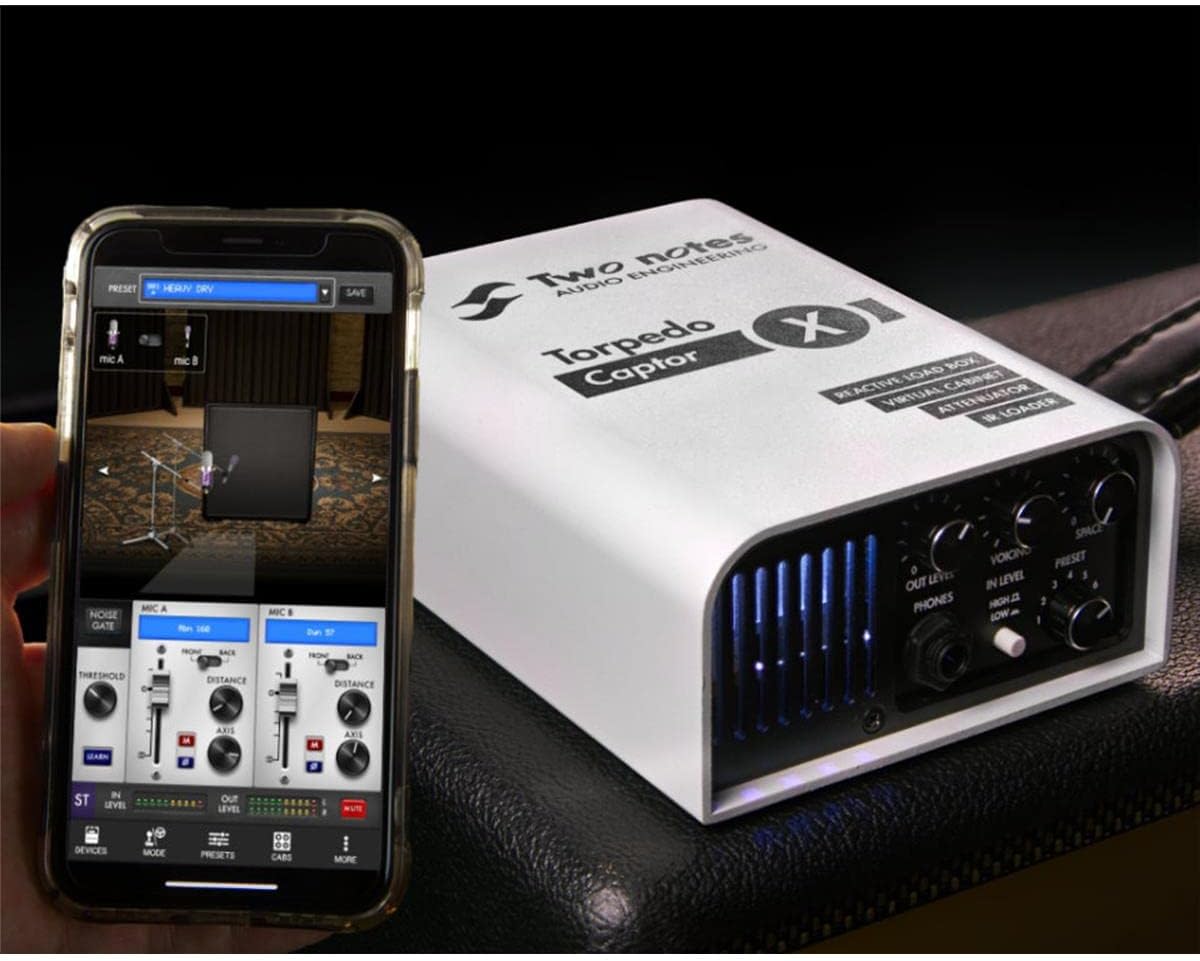 Two Notes Torpedo Captor X Reactive Loadbox DI and Attenuator - 16-ohm