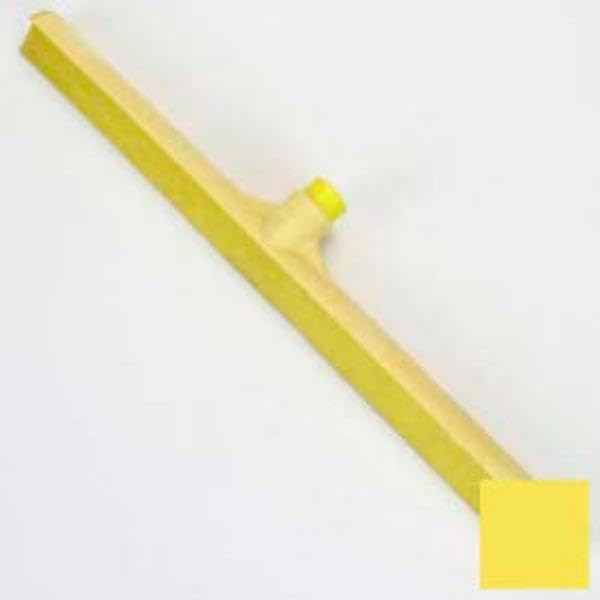 B642357 24 in. 3656804 Spectrum Color-Coded Rubber Floor Squeegee - Yellow