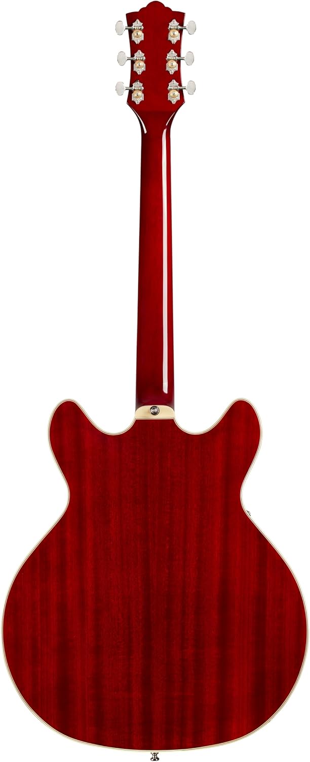 Guild Starfire I DC Semi-Hollowbody Lefty, Cherry Red