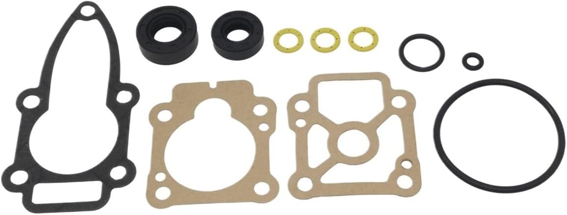 JeeYe Lower Unit Gasket Seal Kit for 8 9.9 HP 4-Str Engine 8M0065830 804908A02 8M0060176