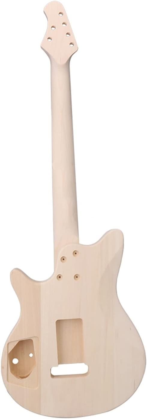 DIY Electric Guitar Kit DIY Electric Bass Guitar Kits Basswood Maple Included Fully Components