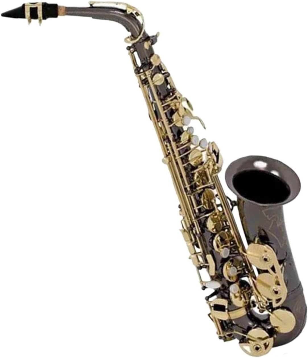 Woodwind Instruments Tenor Saxophone Saxophone B Tune Sax Alto Surface Black Nickel Plating With Case