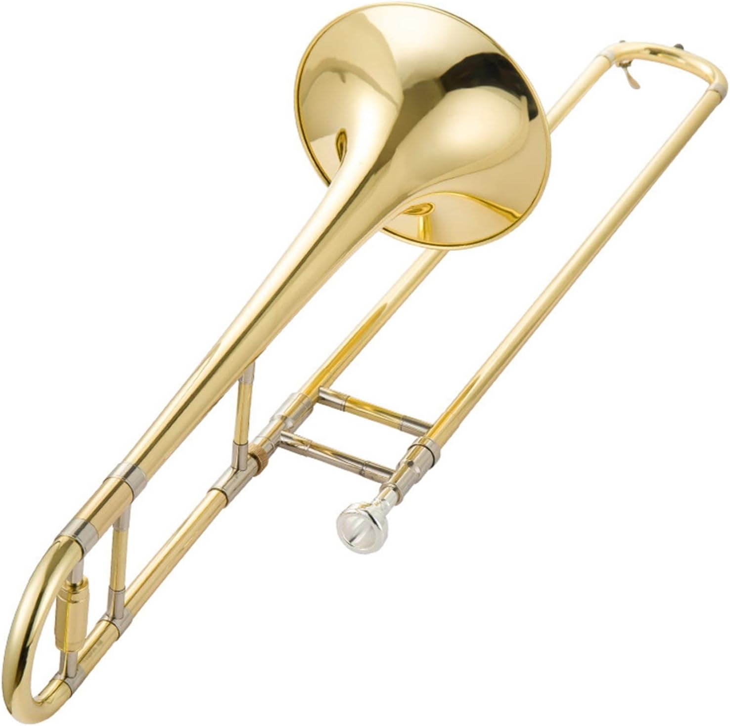 TSTS B-Flat Tenor Trombone Instrument Beginner Trombone