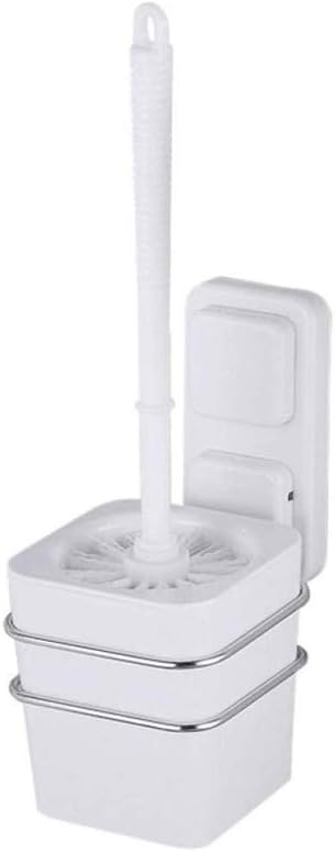 Plastic Toilet Brush, Good Grips Hideaway Compact Long Brush and Enough Heavy Base for Bathroom Toilet