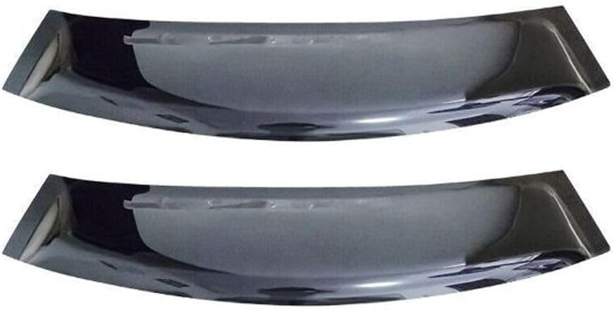 2 Set of - 4-Door Rear Roof Window Visor Spoiler Wing ABS Plastic for Honda for Civic 2001-2005