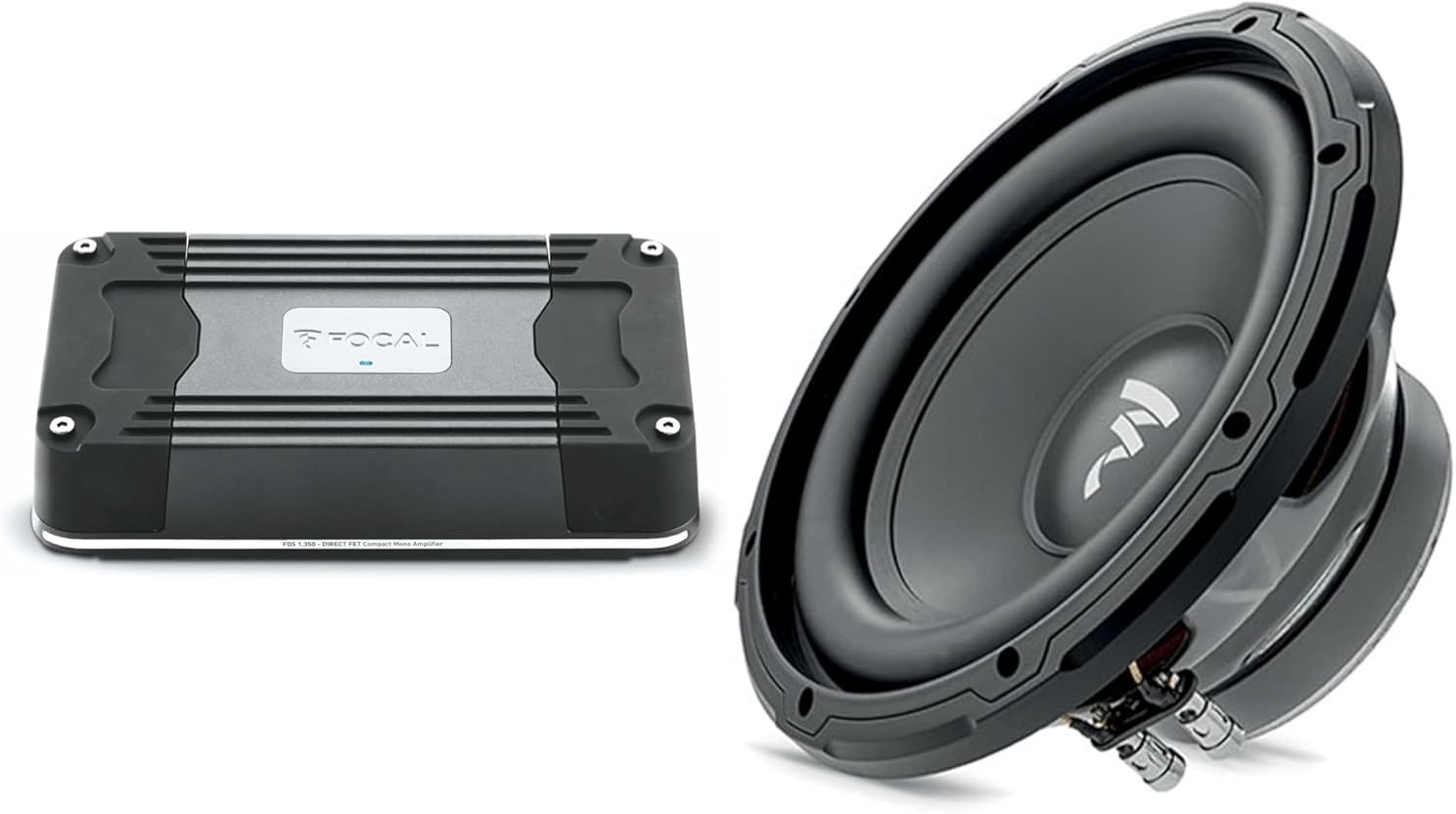 Focal FDS-1.350 1 Channel Amplifier 1 x 350 W and SUB 10 10