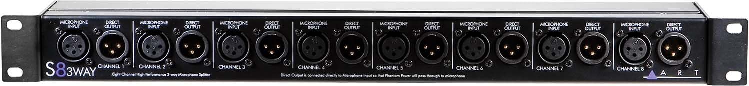 ART エー・アール・ティー 8CH 3分配マイク・スプリッター S8-3Way 【国内正規輸入品】