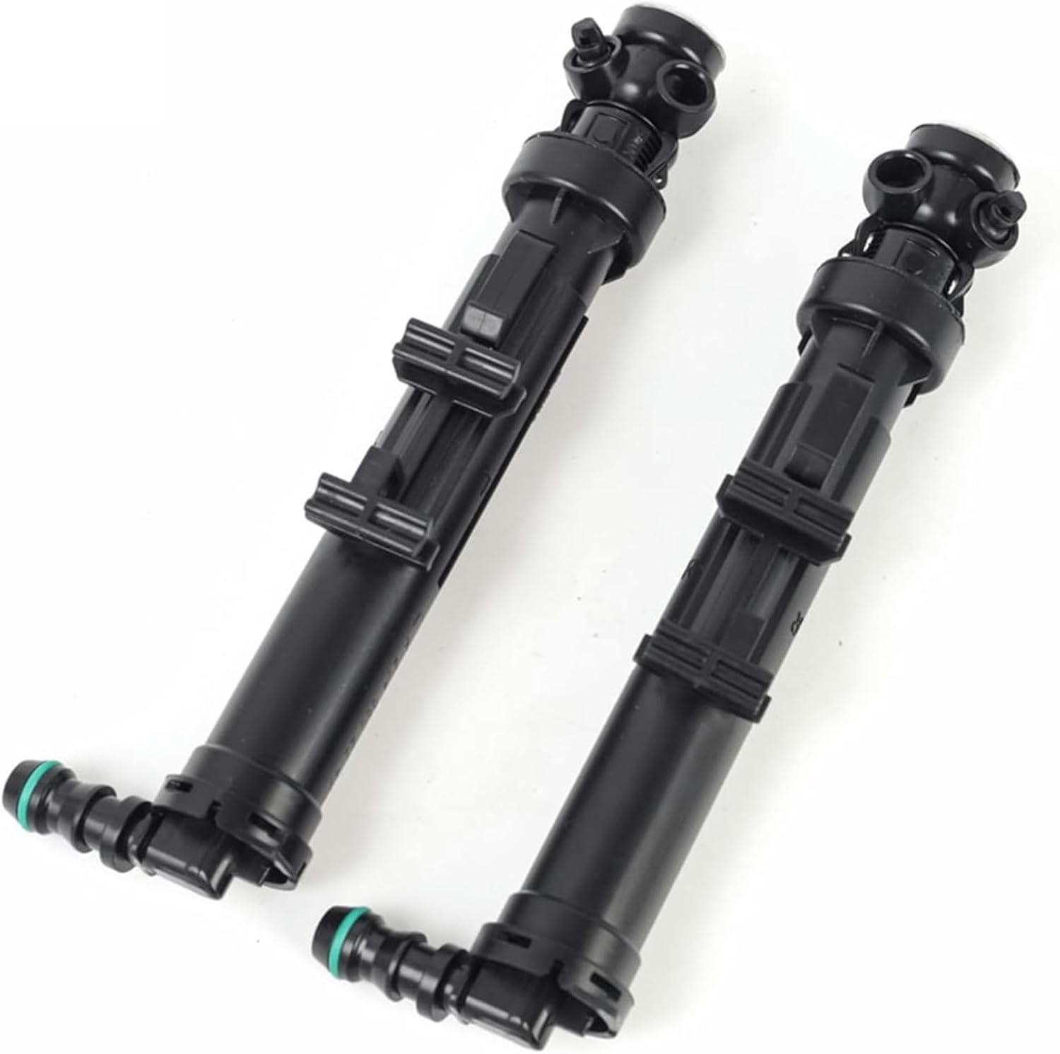 Car Headlight Washer Nozzle 2Pcs Car Headlight Washer Nozzle Head Light Cleaning Jet Pump Water Sprayer OEM No. A2048602347 A2048602447