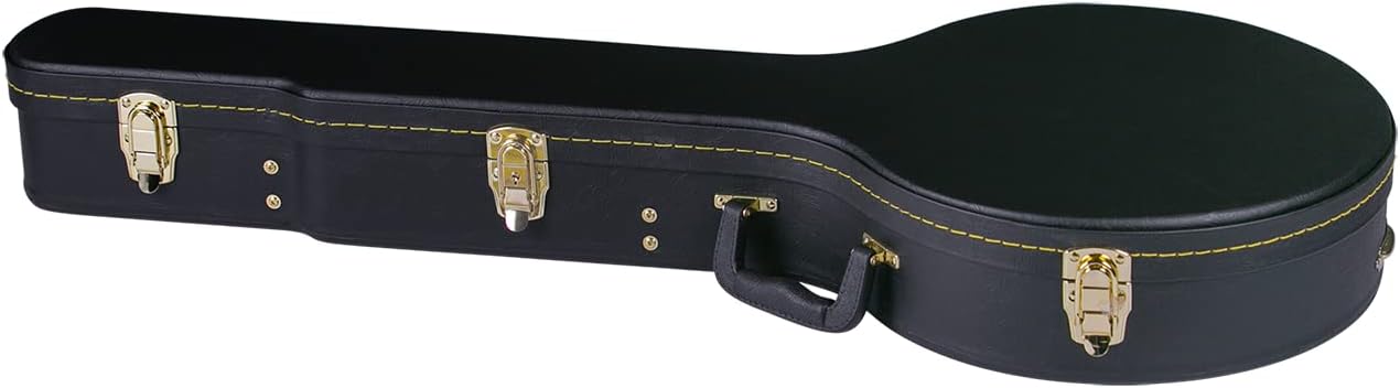 Deering Goodtime 5-String Openback Banjo 1920's Art Deco Inlay Bronze Powder Coat Hardware with Instrument Alley Hard Case Combo - Made in the USA