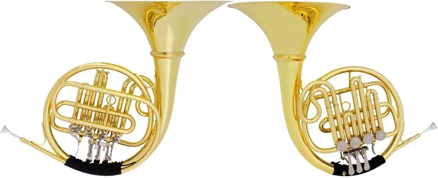 4 Key French Horn 4 Key Bb French Horn Brass Instrument With Box Professional B Key Gold Plated