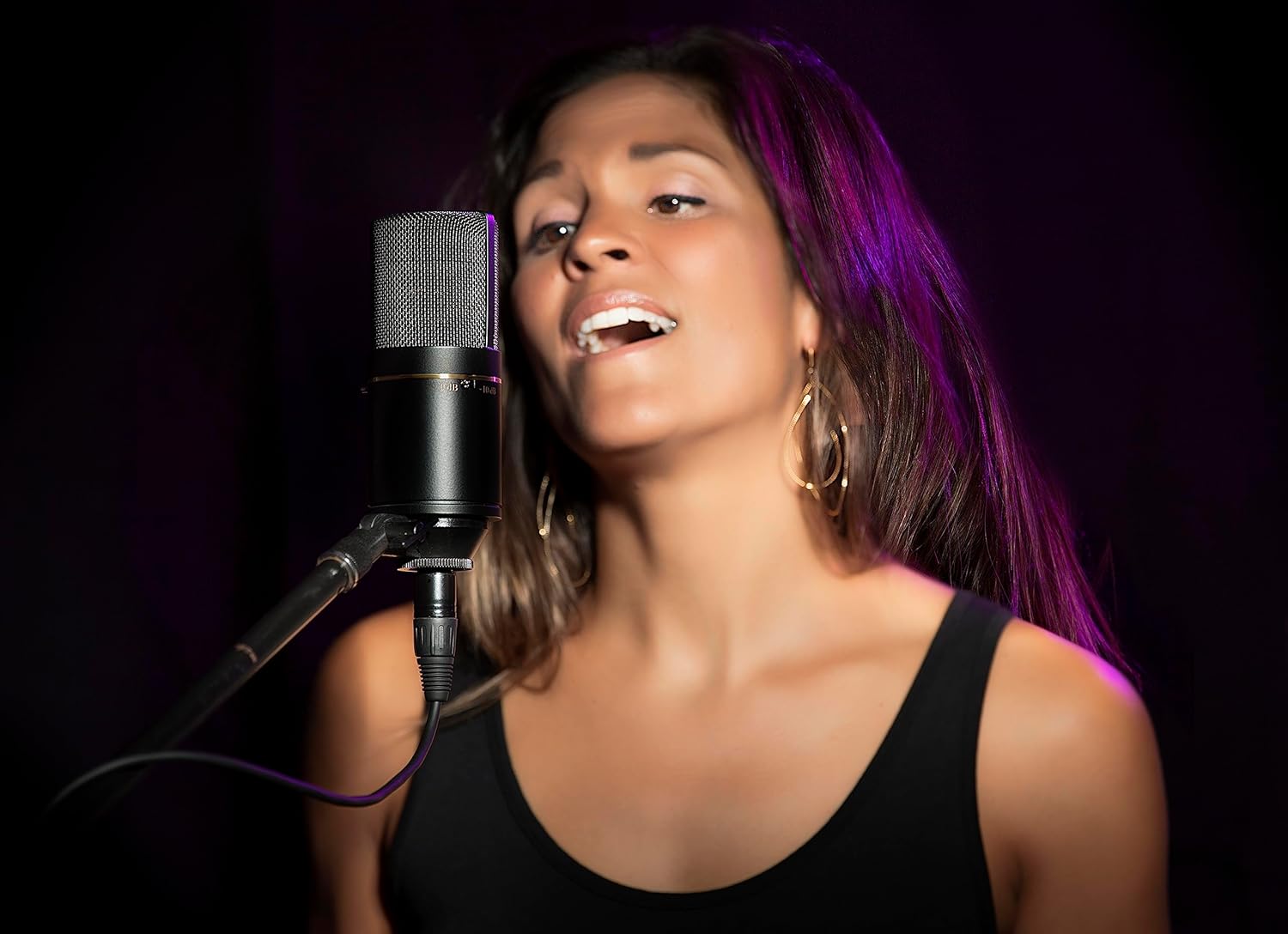 MXL 770 Condenser Microphone for Podcasting, Singing, Home Studio Recording, Gaming & Streaming | XLR | Large Diaphragm | Cardiod (Black)