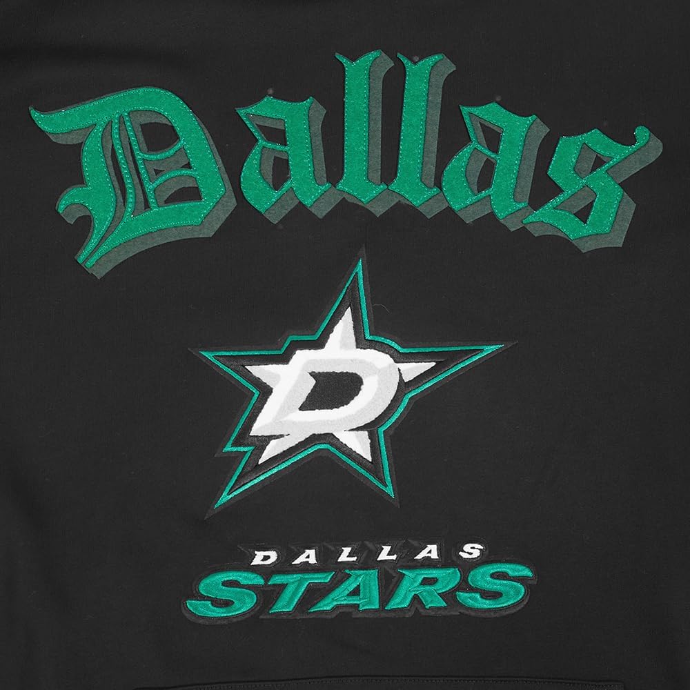 Pro Standard Mens NHL Old English Pull Over Hoodie