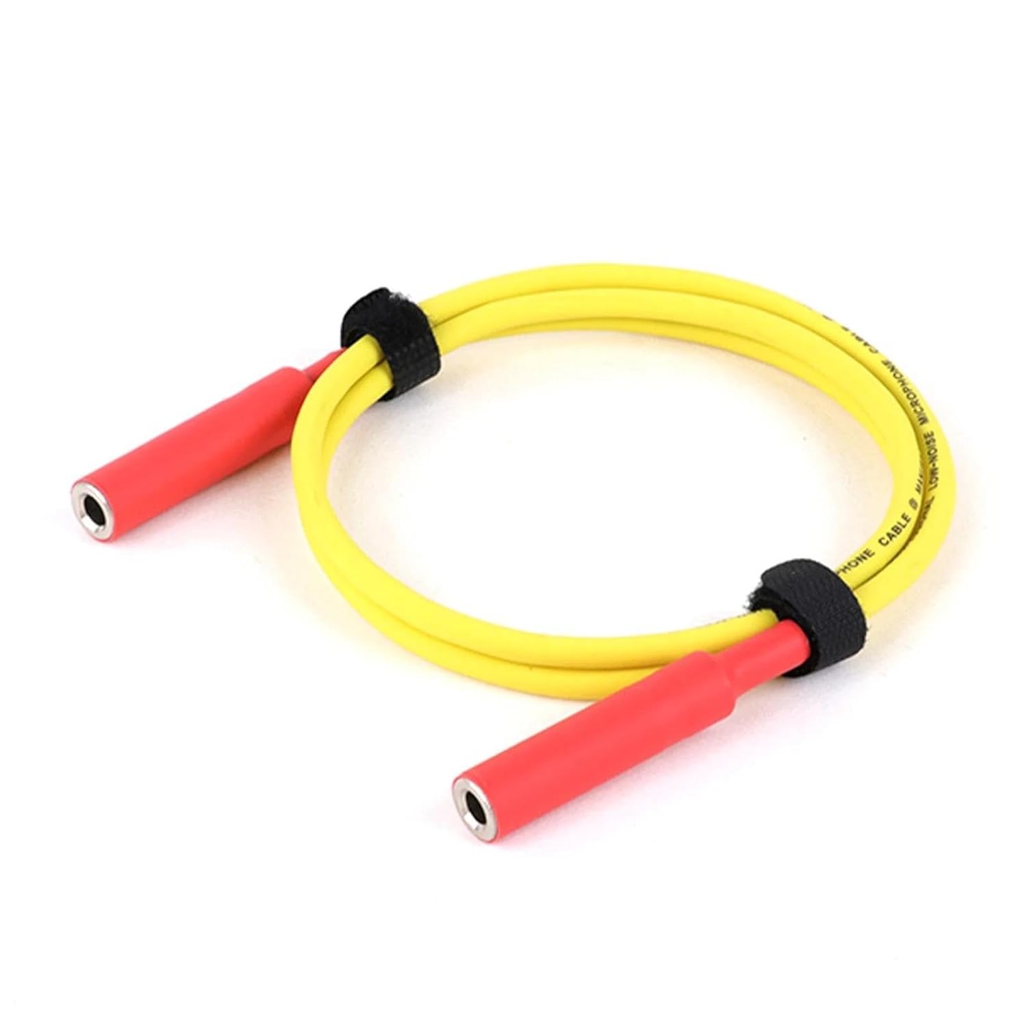 Guitar Audio Cable 1/4 Female to 1/4 Female Coupler 6.35mm Adapter Connector Extend 6.5 Mono Cable Cord for Guitar Speaker Amplifier(YE,15m)