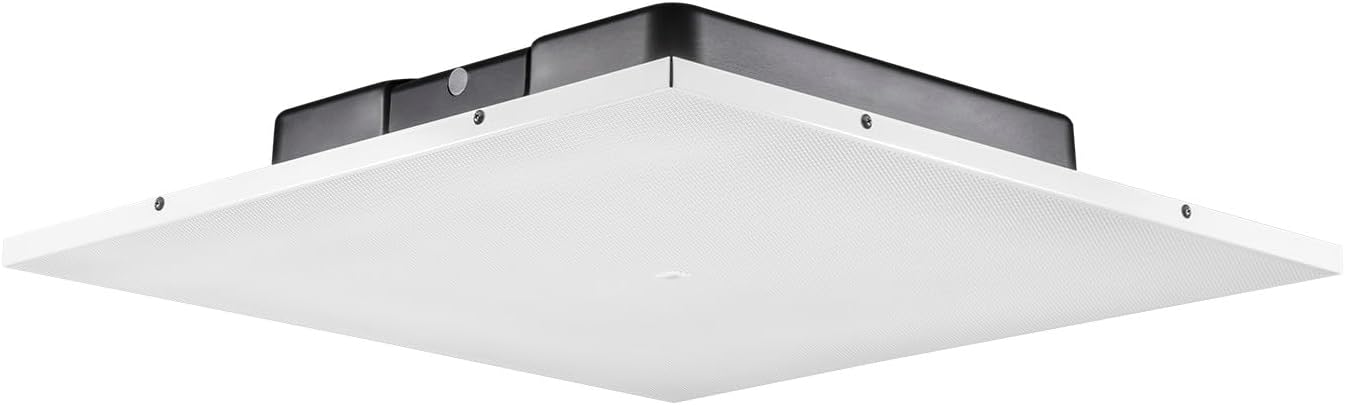 JBL Professional LCT 81C/T Full-Range Drop Ceiling Tile Speaker, 8-Inch Driver, 4-Inch Depth, 96 dB Sensitivity, 70V/100V Transformer or 8ohm, Easy Installation. 1 Pair. White, Paintable.