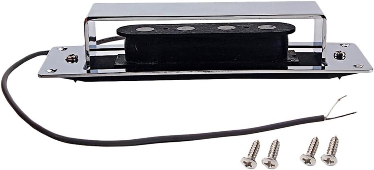 Electric Bass Guitar Bridge Pickup Ceramic Magnets Pickup for 4 String Bass Parts Electric Guitar Pickups Set