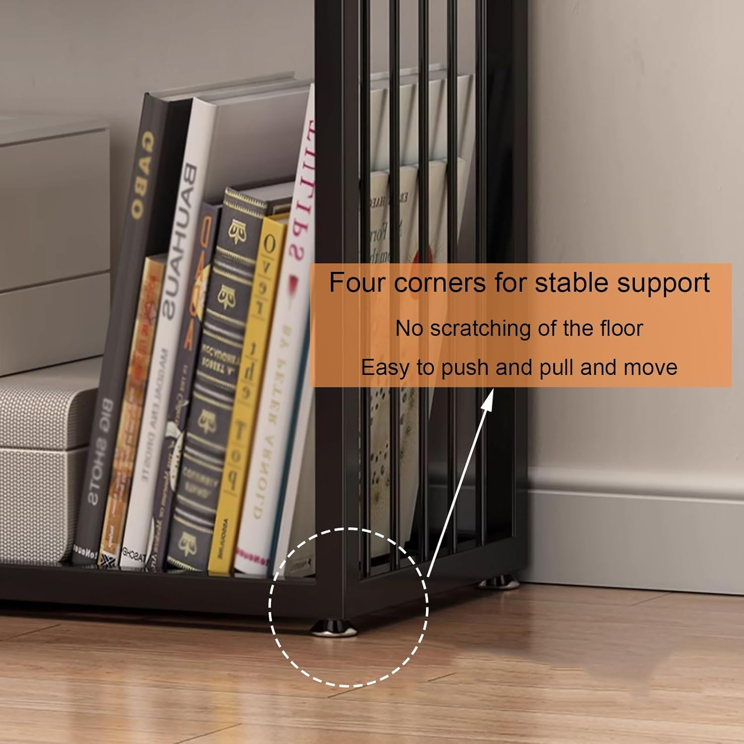 Irregular Geometric Bookshelf, Metal Decorative Storage Shelving, Modern Freestanding Display Shelves Bookcase, Tall Book Shelf Unit for Living Room Bedroom(183cm/72in)