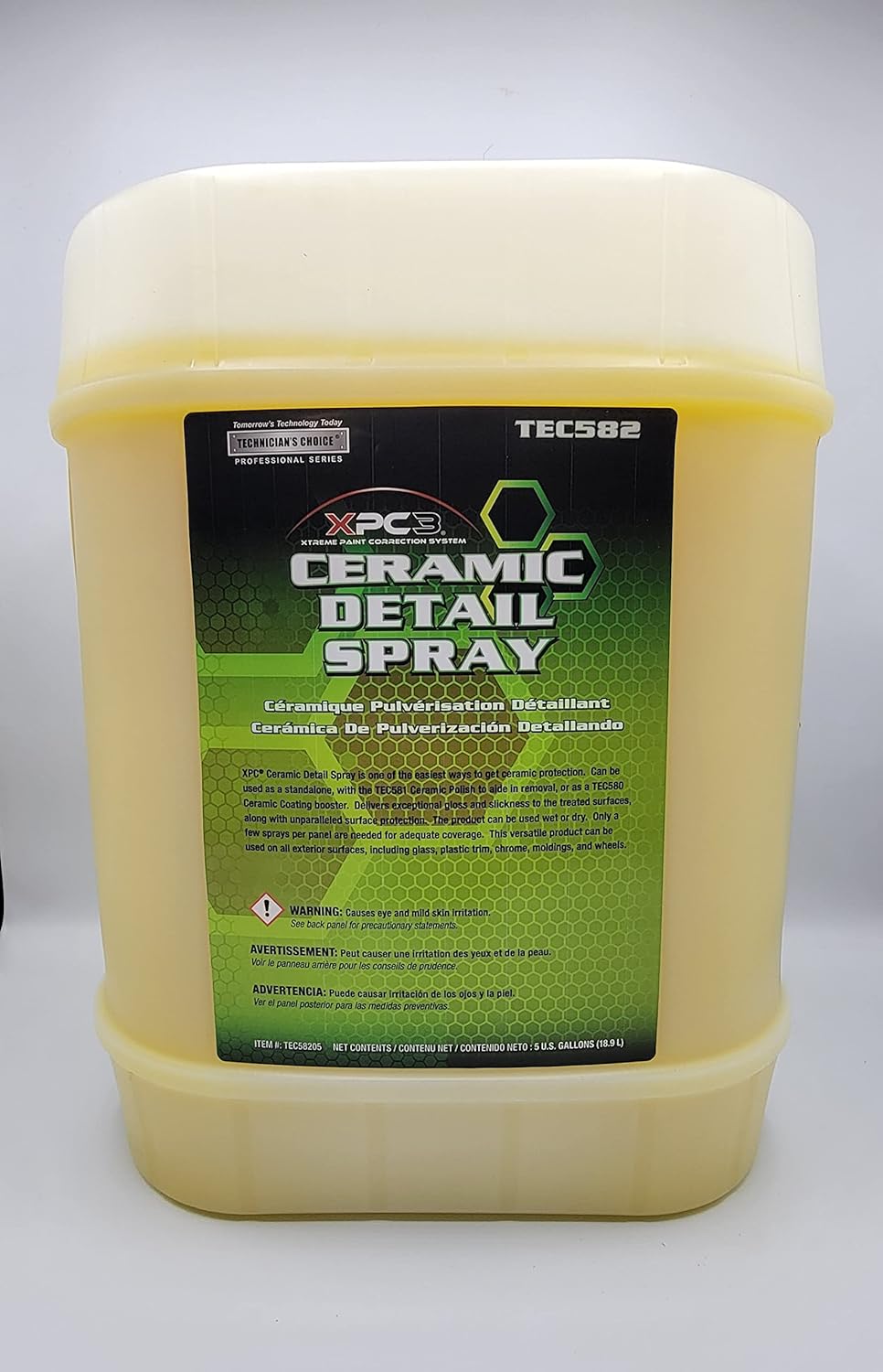 Technicians Choice TEC582 CERAMIC DETAIL SPRAY (5 Gallon)