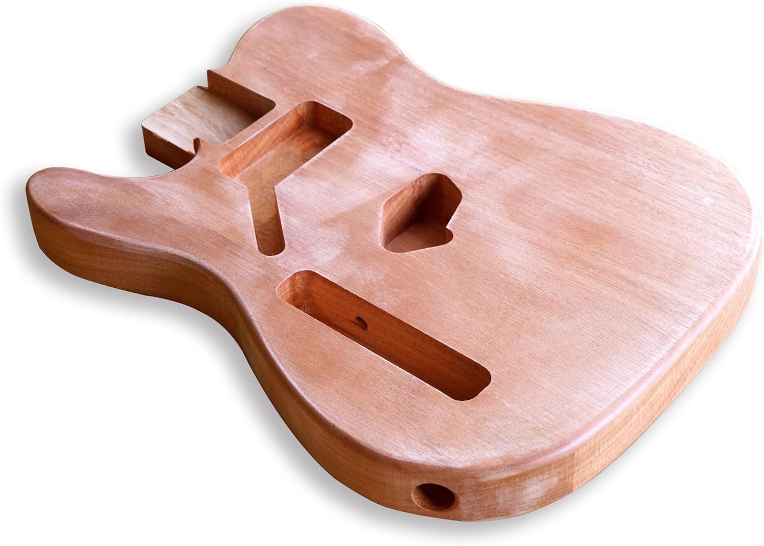 Bex Gears Left-Handed Unfinished Guitar Body OkoumeWood Made Body