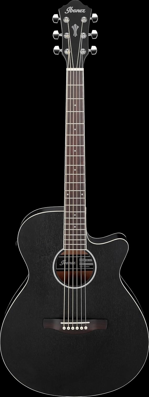 Ibanez AEG7MHWK Acoustic-electric Guitar - Weathered Black