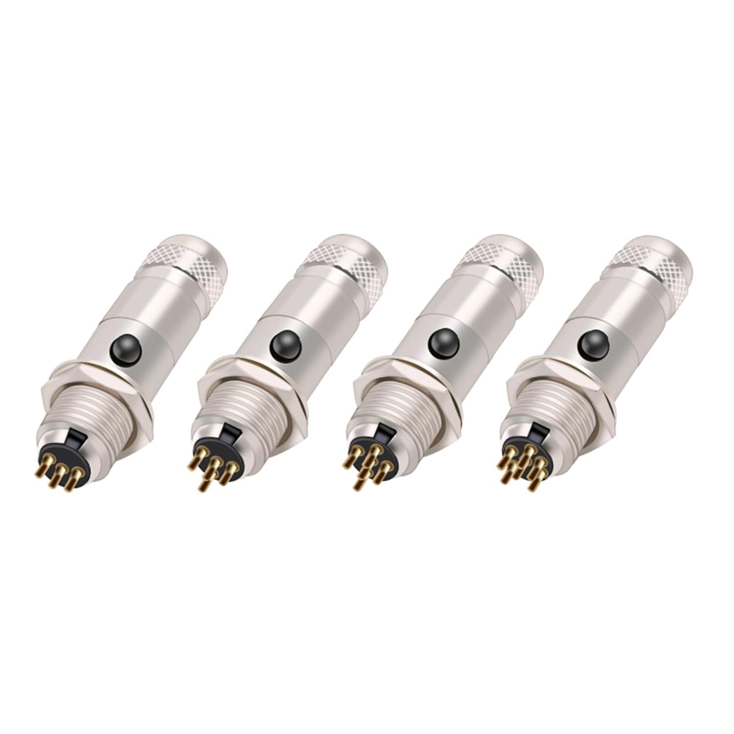 10Sets/lot Mini XLR 3 4 5 6 Pin Female Plug+ Male Socket Small XLR Audio Microphone MIC Adapter Soldering Wire Connector (Color : 10xM 10xF 6P-01)