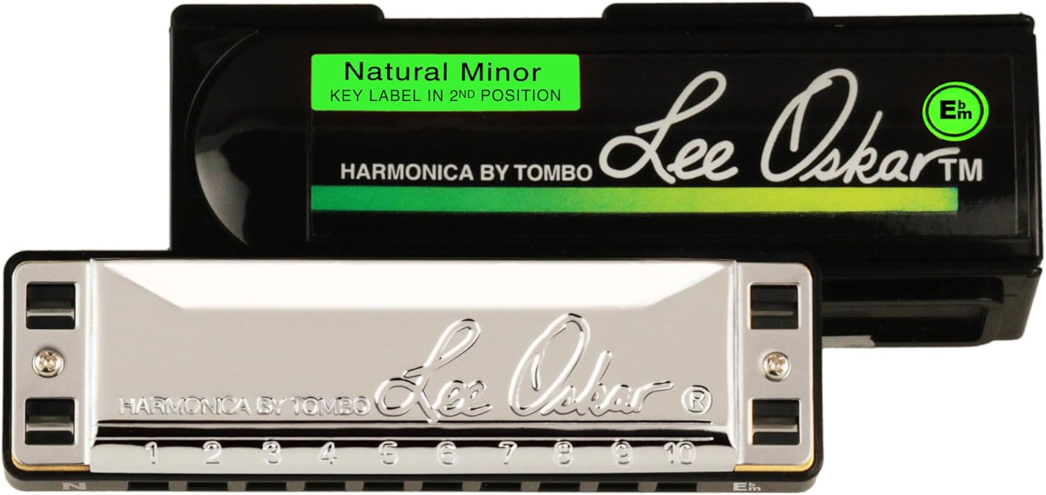 Lee Oskar Harmonic Minor Harmonica Key of Ebm (1910H-E-FLAT)