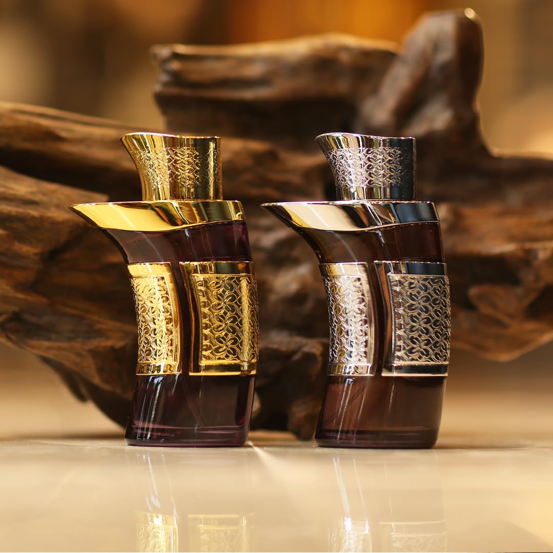 Arabian Oud Arabian Legend silver 100 ml 3.4 Oz Fragrance for Men | Eau de Parfum | blackberry, saffron, citrus, oud, sandalwood, cedarwood and musk | Smoked and Fresh Scent.