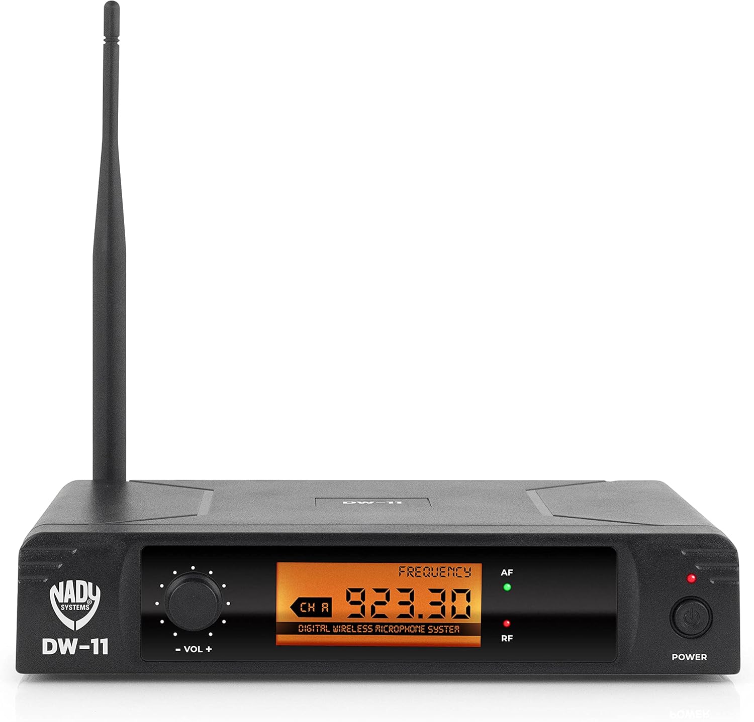 Nady DW-11-LT-HM Digital Wireless Lapel & Headset Microphone System – Ultra-Low Latency with QPSK Modulation - XLR and ¼” outputs - UHF Range - Fixed Frequency