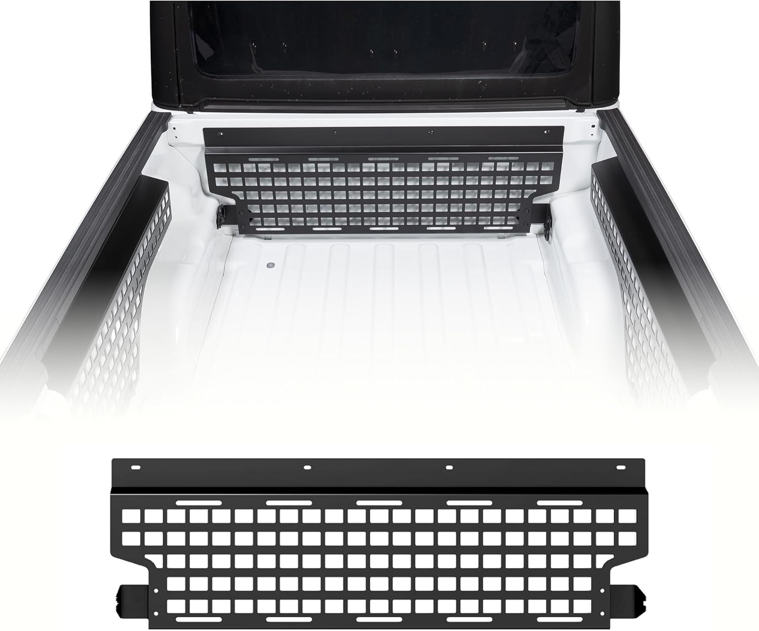 Putco Truck Bed Front Bulk Head MOLLE Panel - Fits Jeep Gladiator 2020-2026 5' Bed